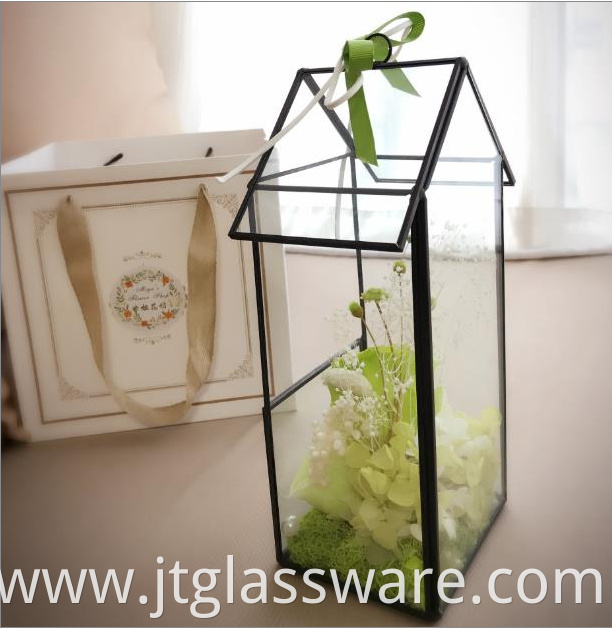 Design Hanging Glass Geometric Terrarium 